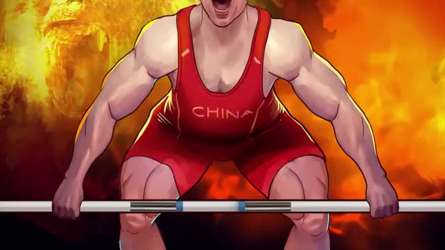 创意动漫 致敬奥运冠军